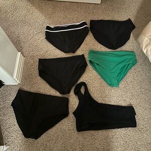 Old Navy Swim Bundle - 5 XL Bottoms + 1 XXL Top, Mix & Match Styles